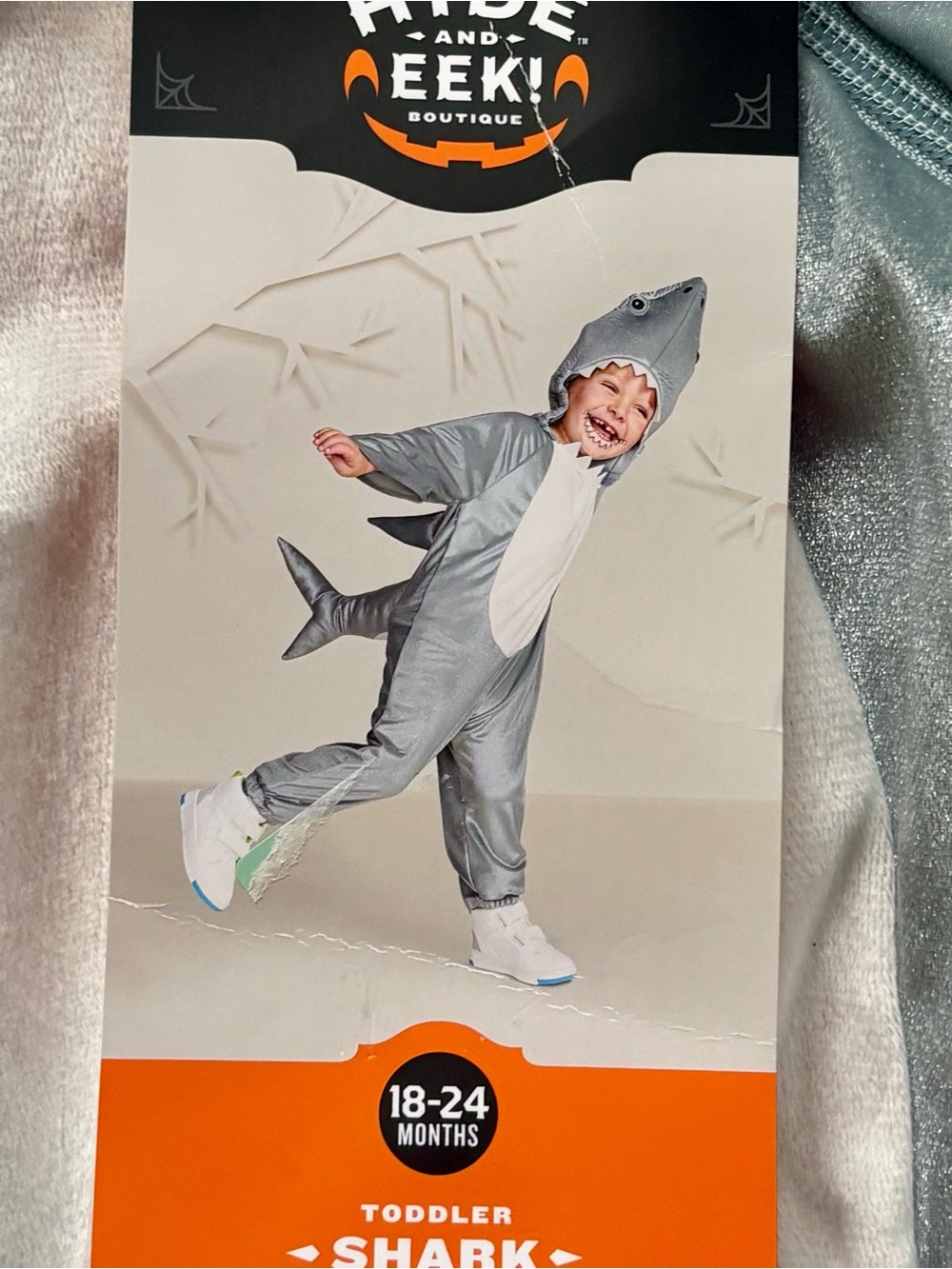 Hyde & EEK! Boutique Toddler Shark Costume 18-24 Months NWT